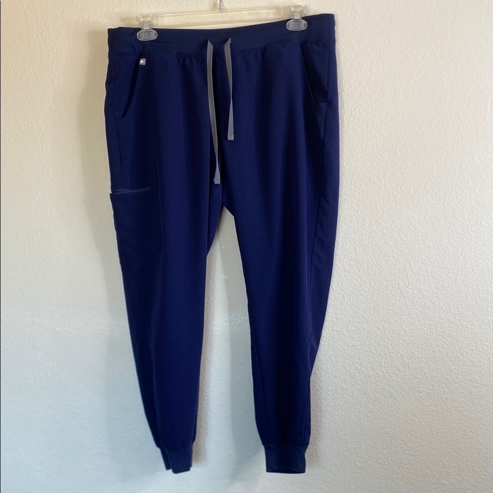 Figs Zamora women’s navy jogger pants XL EUC - Picture 2 of 7